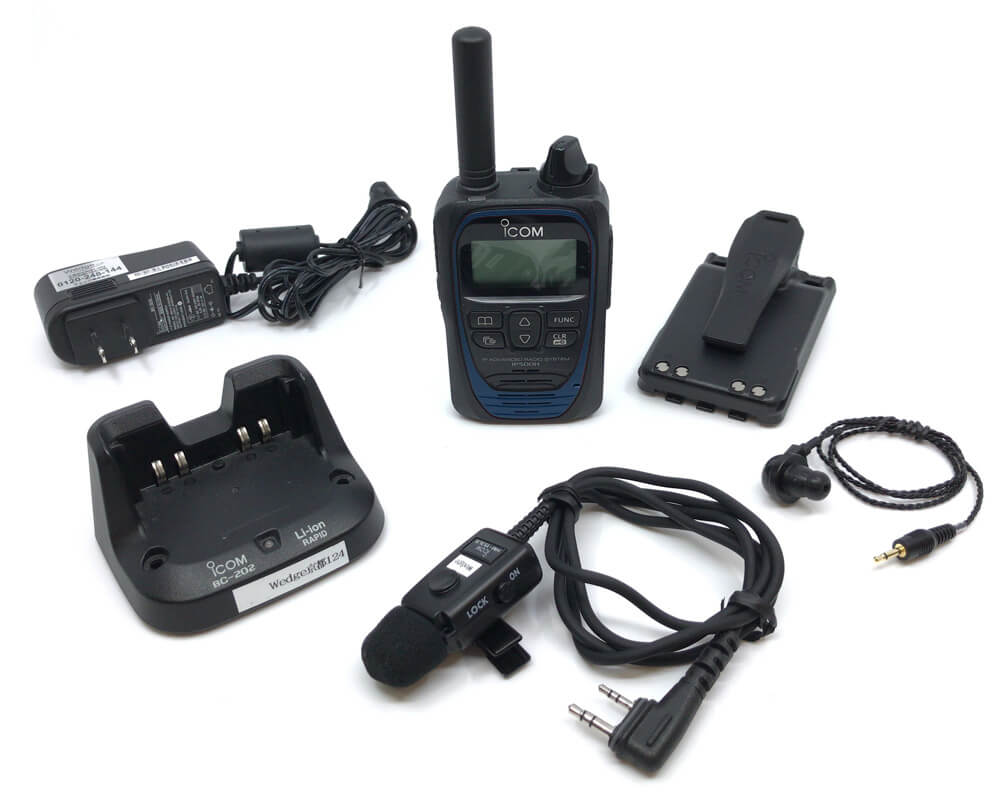 アイコム（ICOM）/[レンタル]IP501H耳挿しイヤホンマイクセット