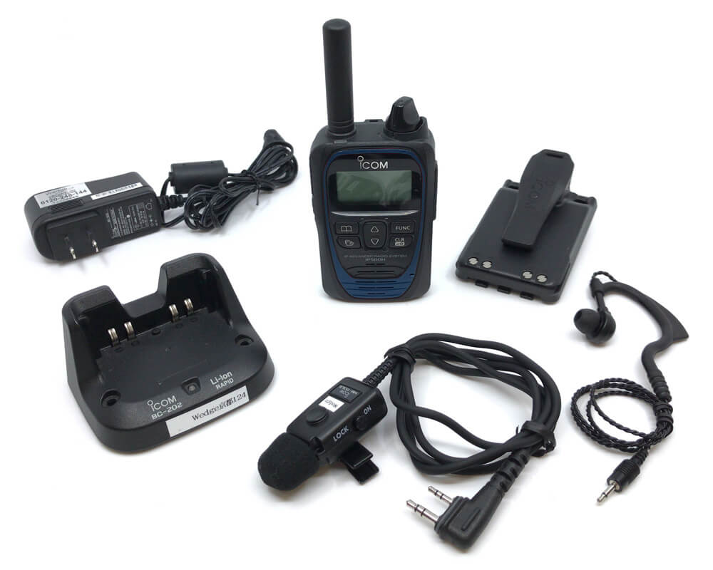 アイコム（ICOM）/[レンタル]IP501H耳掛けイヤホンマイクセット